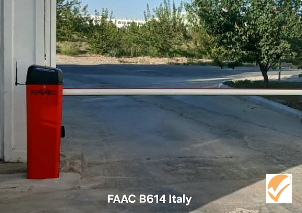 Faac b614 шлагбаум italy