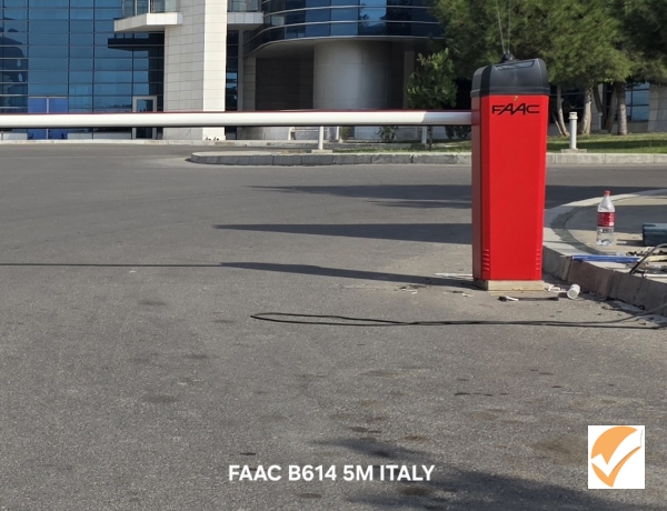Faac b614 шлагбаум italy