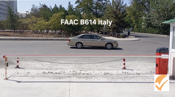 Faac b614 шлагбаум italy
