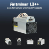 Antminer l3++ 580mh/s asic miner