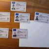 Registered passport ID card, driving license, visa