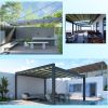 Süýşürilýän tentli pergola / Пергола с раздвижным тентом
