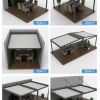 Süýşürilýän tentli pergola / Пергола с раздвижным тентом