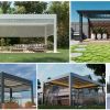 Alyuminiý besetka pergola / Алюминиевая беседка пергола