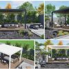 Alyuminiý besetka pergola / Алюминиевая беседка пергола