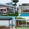 Alyuminiý besetka pergola / Алюминиевая беседка пергола
