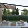 Süýşürilýän tentli pergola /Пергола с раздвижным тентом