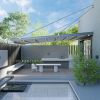 Süýşürilýän tentli pergola /Пергола с раздвижным тентом
